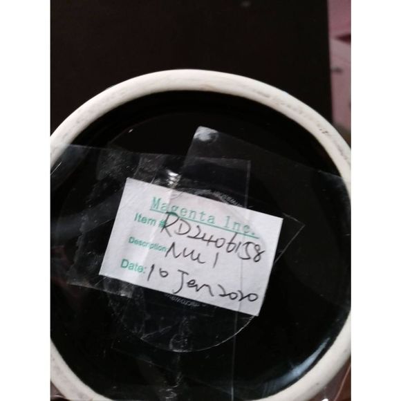 Rae Dunn Artisan Collection by Magenta SPOOKY Decorative Mug With‎ Lid Black - Picture 4 of 6